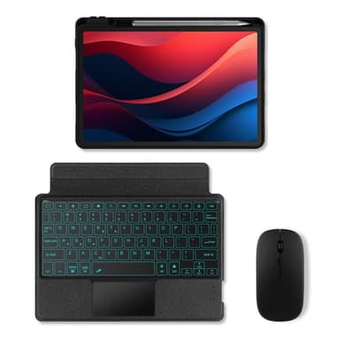 Til Lenovo Tab M11-deksel Bluetooth-tastatur