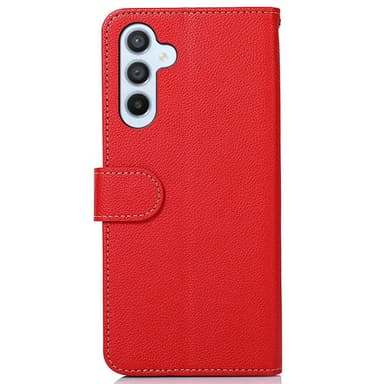 KHAZNEH Lommebok-deksel til Samsung Galaxy A35 - Rød/Svart