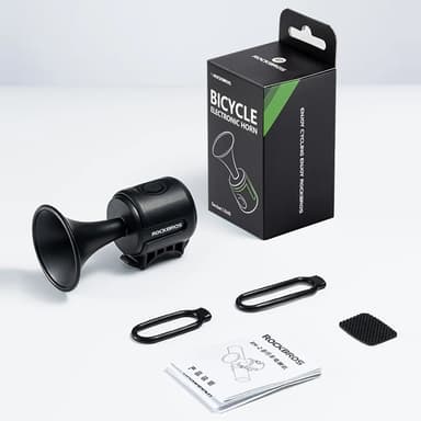 Elektrisk Sykkelklokke Bell High Decibel Sykkelstyre - Svart
