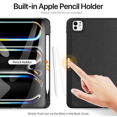 DUX DUCIS Domo iPad Pro 11 (2024) Deksel Trefoldelig - Svart
