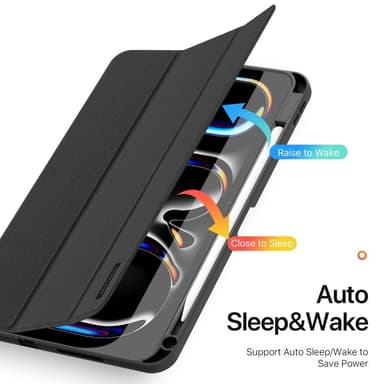 DUX DUCIS Domo iPad Pro 11 (2024) Deksel Trefoldelig - Svart