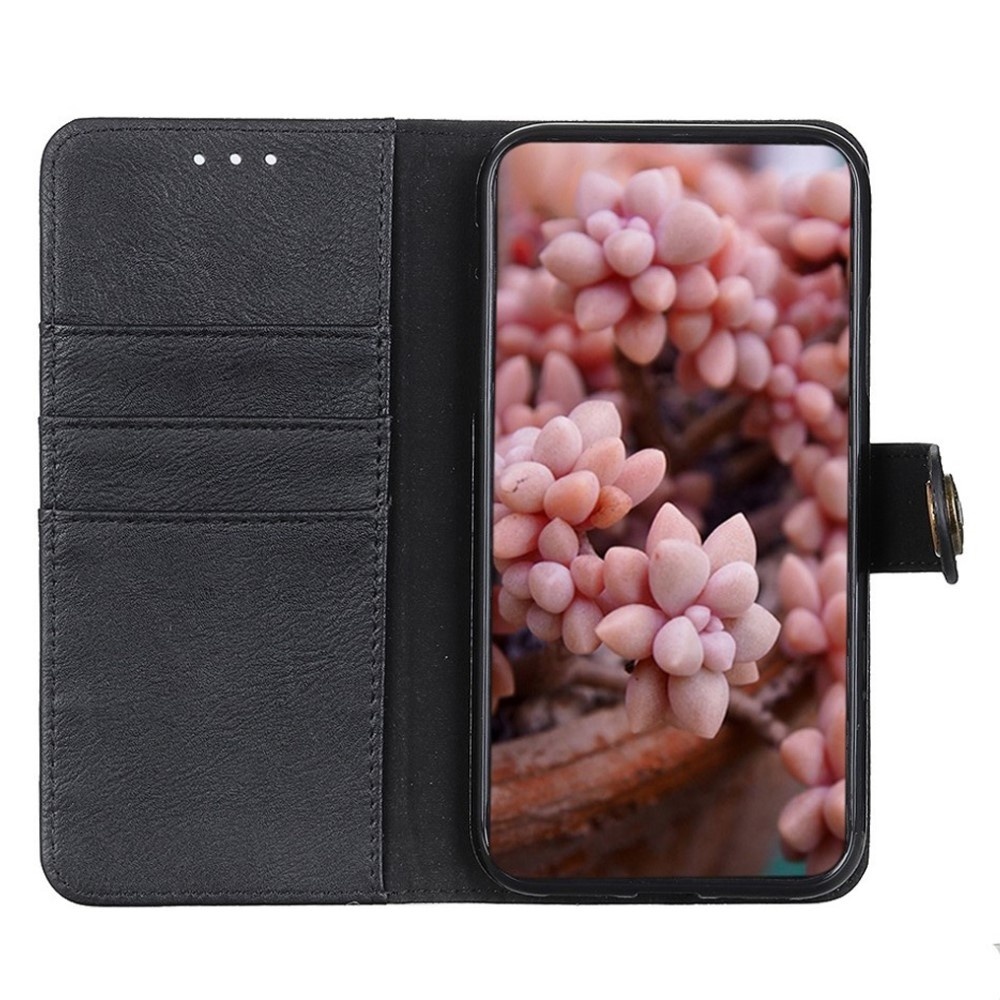 KHAZNEH til iPhone 16 Lommebok-deksel - Svart