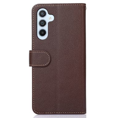 KHAZNEH Lommebok-deksel til Samsung Galaxy A16 - Brun/Blå