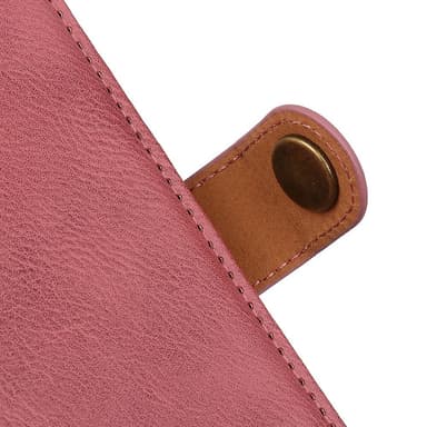 KHAZNEH til iPhone 16 Plus Lommebok-deksel - Rosa