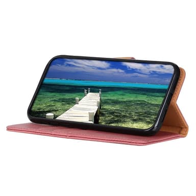 KHAZNEH til iPhone 16 Plus Lommebok-deksel - Rosa