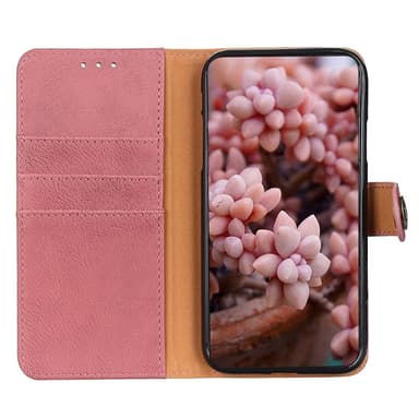 KHAZNEH til iPhone 16 Plus Lommebok-deksel - Rosa