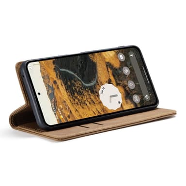 CASEME Til Google Pixel 9 Pro XL Veske Stativ Telefonveske