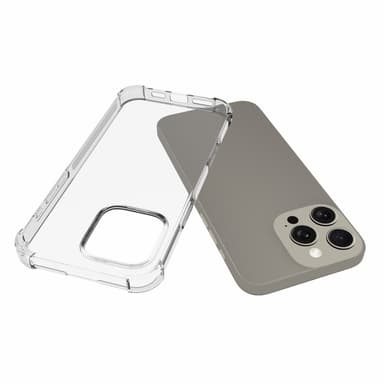 Deksel til iPhone 16 Pro Max Støtabsorberet forsterket hjørne termoplastisk polyuretan