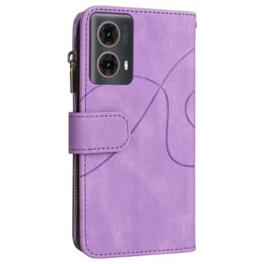 KS Lommebok-deksel til Motorola Moto G85 - Lilla