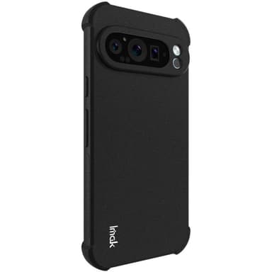 IMAK For Google Pixel 9 Pro XL TPU-deksel Støtsikkert Telefondeksel - Svart