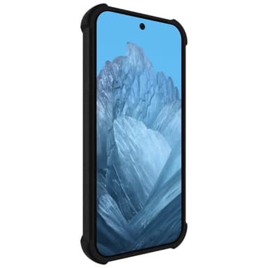 IMAK For Google Pixel 9 Pro XL TPU-deksel Støtsikkert Telefondeksel - Svart