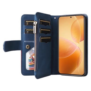 KT Lommebok-deksel til Xiaomi 14T Pro - Blå