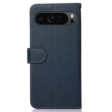 KHAZNEH Til Google Pixel 9 Pro XL Lommebok-deksel Litchi Texture Telefonveske