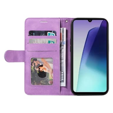 KT Lommebok-deksel til Xiaomi Redmi 14C - Lilla