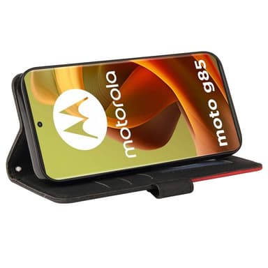 KT Lommebok-deksel til Motorola Moto G85 - Svart