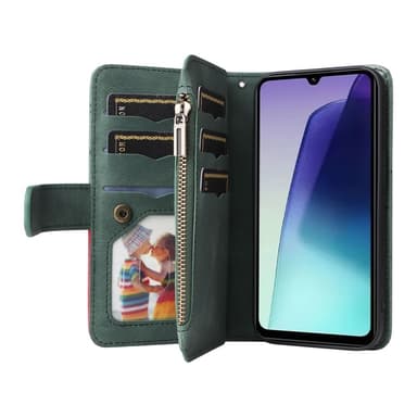 KT Lommebok-deksel til Xiaomi Redmi 14C - Grønn