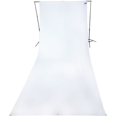 Westcott 9 x 20 Hvit Stoff Bakgrunn