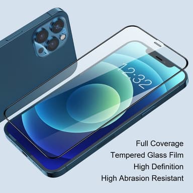 AMORUS til iPhone 16 Pro Max Skjermbeskytter i Herdet Glass