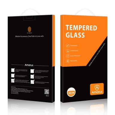 AMORUS til iPhone 16 Pro Max Skjermbeskytter i Herdet Glass