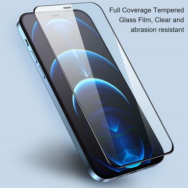 AMORUS til iPhone 16 Pro Max Skjermbeskytter i Herdet Glass