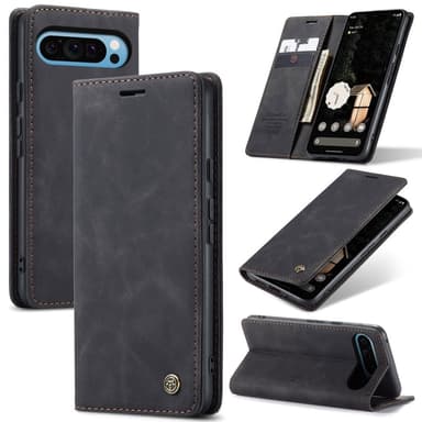 CASEME Til Google Pixel 9 Pro XL Veske Stativ Telefonveske