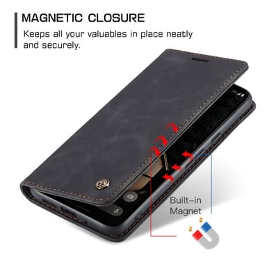 CASEME Til Google Pixel 9 Pro XL Veske Stativ Telefonveske