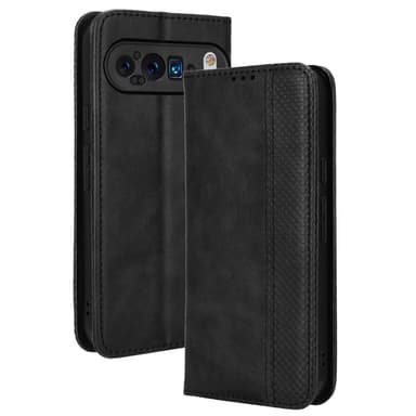 Til Google Pixel 9 Pro XL Lommebok-deksel Eksklusiv Svart