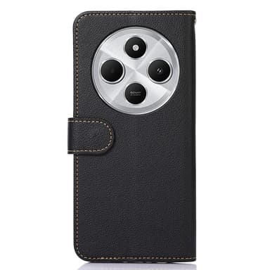 KHAZNEH Lommebok-deksel til Xiaomi Redmi 14C - Svart-Rød