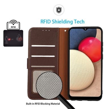 KHAZNEH Til Google Pixel 9/Pixel 9 Pro Lommebok-deksel Litchi Texture Telefonveske