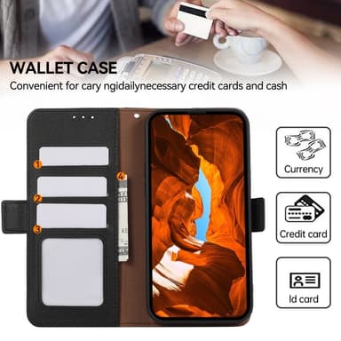 ABEEL Til OnePlus Nord 4-deksel Lommebok-deksel Telefonveske RFID-blokkering