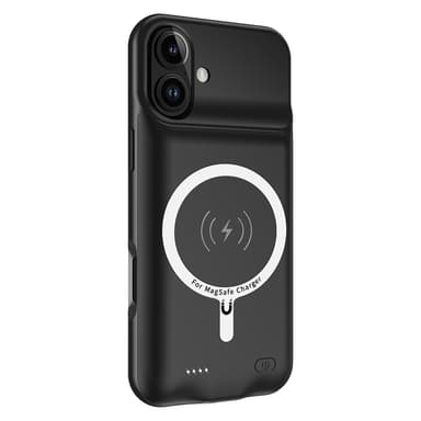 For iPhone 16 bærbar laderetui 7000mAh PowerBank Kompatibel med MagSafe