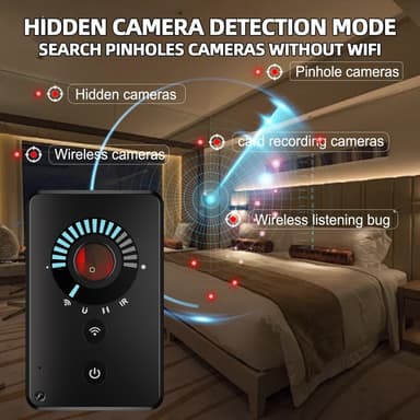Ultratynt anti-spion RF-signaldetektorkort for hotell pinhole-kameradetektorkort