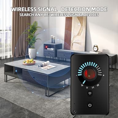 Ultratynt anti-spion RF-signaldetektorkort for hotell pinhole-kameradetektorkort