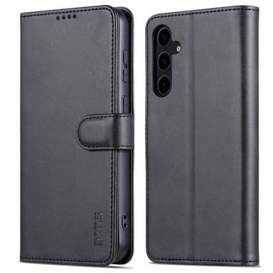 AZNS Til Samsung Galaxy S24 FE Deksel Telefon Lommebok - Svart