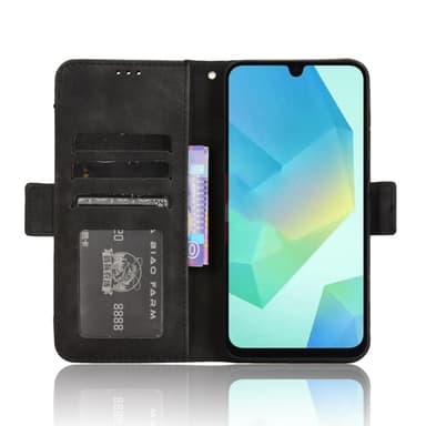 Til Samsung Galaxy A16 Lommebok-deksel - Svart