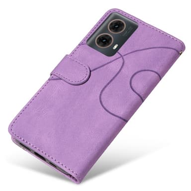 KT Lommebok-deksel til Motorola Moto G85 - Lilla