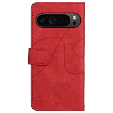 KT Lommebok-deksel til Google Pixel 9 Pro XL - Rød