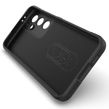 Til Samsung Galaxy S24 FE myk TPU støtsikker telefonveske - svart