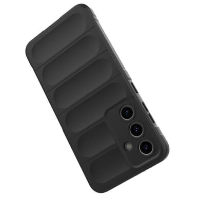 Til Samsung Galaxy S24 FE myk TPU støtsikker telefonveske - svart
