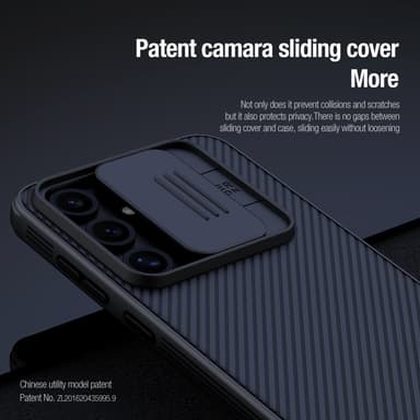 NILLKIN Camshield Pro-serien til Samsung Galaxy S24 FE Deksel Kameradeksel