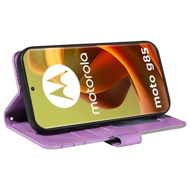 KT Lommebok-deksel til Motorola Moto G85 - Lilla