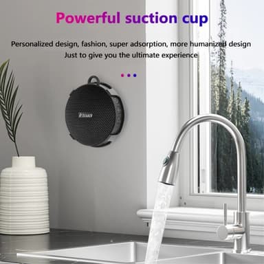 Bluetooth høyttaler Subwoofer IPX7 vanntett trådløs musikkstøtte TF for sykkel