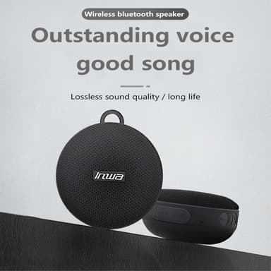 Bluetooth høyttaler Subwoofer IPX7 vanntett trådløs musikkstøtte TF for sykkel