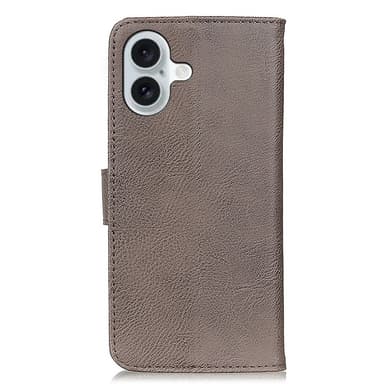 KHAZNEH til iPhone 16 Lommebok-deksel - Khaki