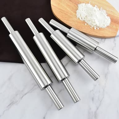 Rustfritt stål Rullestift Non-stick bakdeigstekjøkken - 30 cm