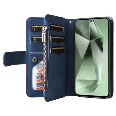KS Lommebok-deksel til Samsung Galaxy S24 FE - Blå