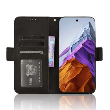 Til Pixel 9 Pro XL Lommebok-deksel - Svart