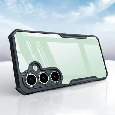 XUNDD TPU Hybrid Dekseldeksel til Samsung Galaxy S24 FE - Svart