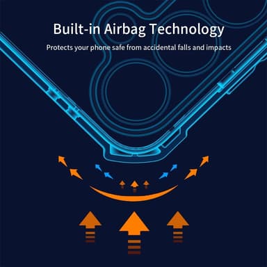 XUNDD TPU Hybrid Dekseldeksel til Samsung Galaxy S24 FE - Svart