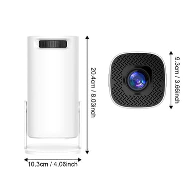 4K-projektor Dual WiFi Bluetooth HD Video LED-projektor for hjemmekino
